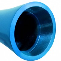 Алюминиевый вибратор BLUE LARGE - 18,4 см.
