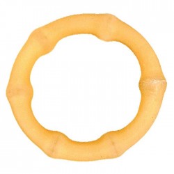 Бежевое эрекционное кольцо Rubber
