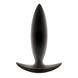 Чёрная анальная пробка для ношения Renegade Spades - 10,1 см.