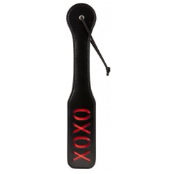 Чёрный пэддл с красной надписью XOXO Paddle - 32 см.