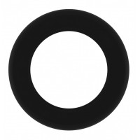 Чёрное эрекционное кольцо Cockring No.39