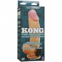 Фаллоимитатор на присоске Kong Realistic Cock with Removable Vac-U-Lock Suction Cup - 23,6 см.
