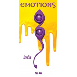 Фиолетовые вагинальные шарики Emotions Gi-Gi