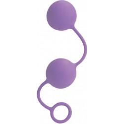 Фиолетовые вагинальные шарики Lia Love Balls