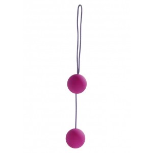 Фиолетовые вагинальные шарики Lux
