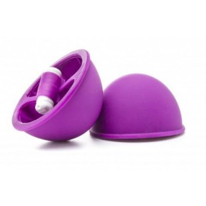 Фиолетовые вакуумные присоски с вибрацией Vibrating Suction Cup