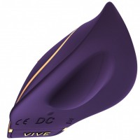 Фиолетовый клиторальный вибратор Minu