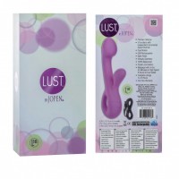Фиолетовый вибратор Lust by JOPEN L18