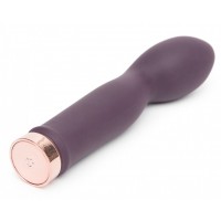 Фиолетовый вибратор So Exquisite Rechargeable G-Spot Vibrator - 16,5 см.