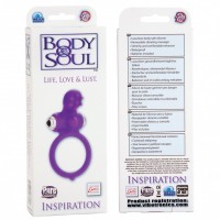 Фиолетовое виброкольцо Body Soul Inspiration