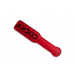 Красная шлёпалка с надписью Соска - 31 см.