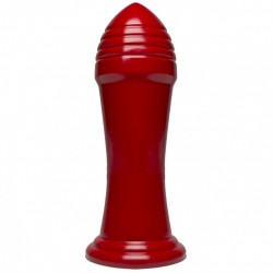 Красный анальный плаг Blockbuster Cherry Bomb - 30,5 см.