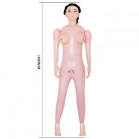 Любовная кукла с 3D-личиком и вибрацией