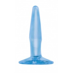 Маленькая голубая анальная пробка Mini Butt Plug - 10,8 см.