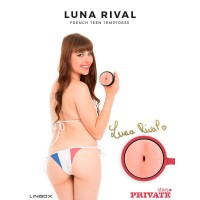 Мастурбатор-анус Private Luna Rival Ass в тубе с хвостиком для массажа простаты