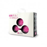 Набор розовых вагинальных шариков O-balls Set