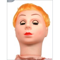 Надувная секс-кукла «Блондинка» с реалистичной вставкой и вибрацией