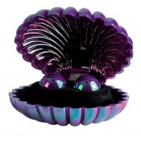 Перламутровые фиолетовые вагинальные шарики Opulent Lacquer Cote Pearls